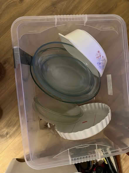 Photo of free Pyrex dishes and one china quiche dish (Langney BN23) #2