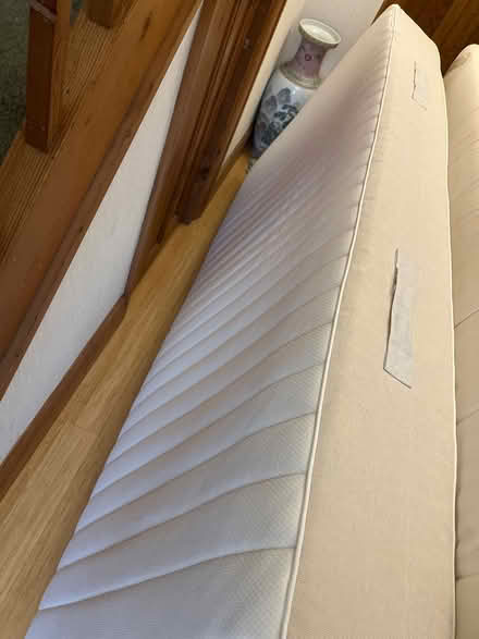 Photo of free IKEA Sultan bed base & mattress (London Finchley N12) #3