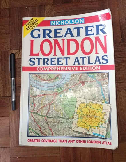 Photo of free Nicholson Greater London Street Atlas (Harlington UB3) #1