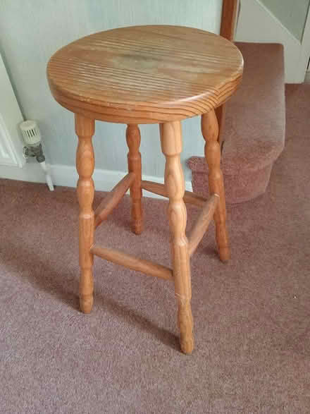Photo of free Wooden stool (Bloomfield) #1
