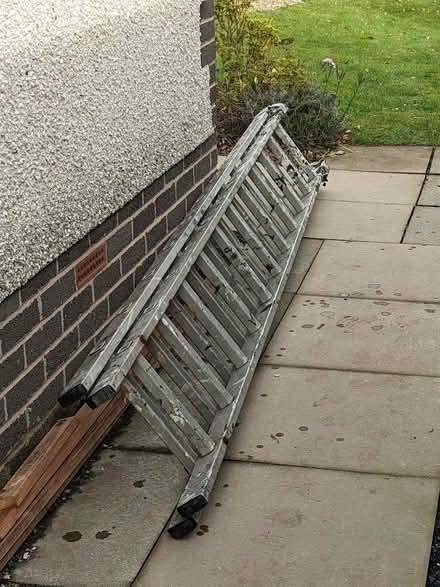 Photo of free Double extension ladder (St Boswells TD6) #3