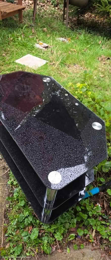 Photo of free Glass Corner Media Unit (St Blazey, Cornwall) #2