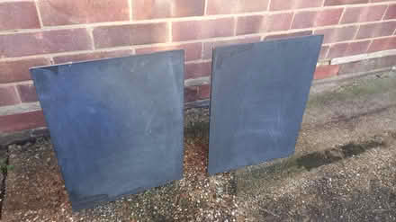 Photo of free Two black boards, 30x40cm (Central Letchworth) #1