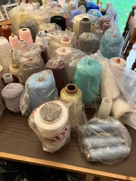 Photo of free Cones of wool for knitting machine. (DA3) #2