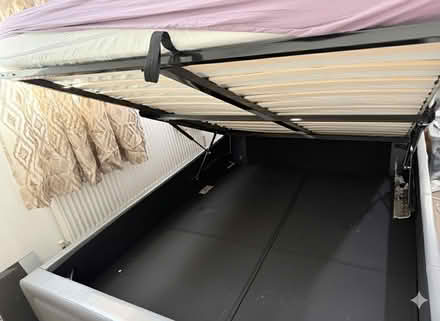 Photo of free Bed with hard mattress (Abbey Wood DA17) #2