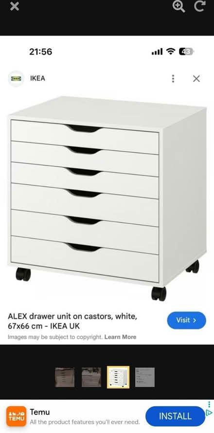 Photo of free IKEA Alex Drawer Storage Unit (Ealing Pitshanger W5) #2
