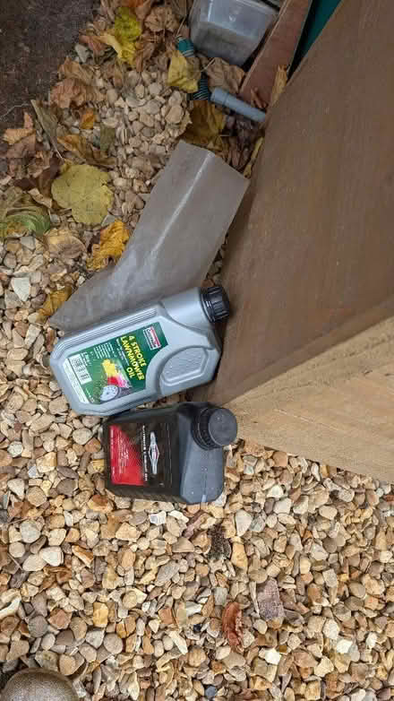 Photo of free Mower oil (Ampthill MK45) #1