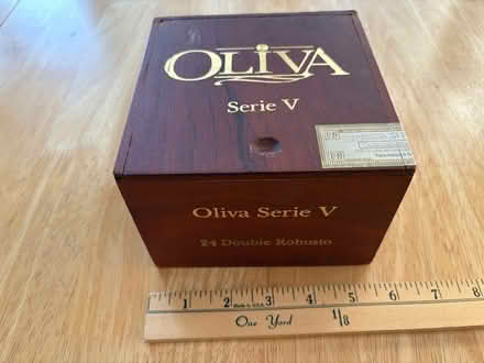 Photo of free Wooden cigar box (Downtown Sunnyvale) #1