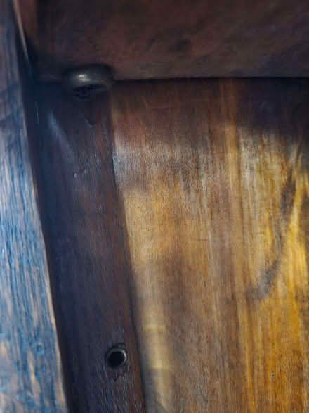 Photo of free Large sturdy wooden bookcase (Avonmouth BS11) #2