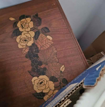 Photo of free cabinet or cupboard with inlaid top (Avonmouth BS11) #3