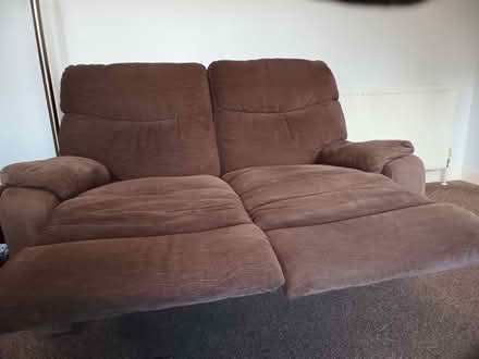 Photo of free Recliner two seater sofa (Eccleshill BD2) #2