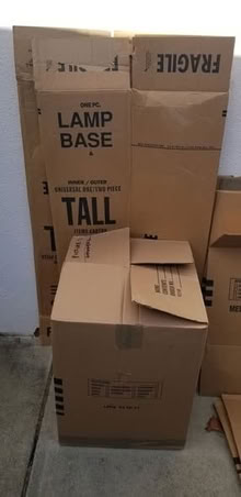 Photo of free Boxes and packing paper (Lawrence & 101) #1