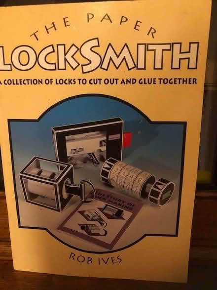 Photo of free Book of cardboard locks to cut out and make! (Harrogate HG2) #1