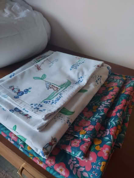 Photo of free Ikea cot bed bedding + duvet (Kidsgrove ST7) #1