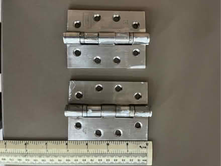 Photo of free Heavy duty hinges (Barnard's Green WR14) #1