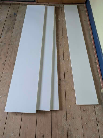 Photo of free melamine chipboard shelf boards ( no shelf supports/struts) (Burnham SL1) #2