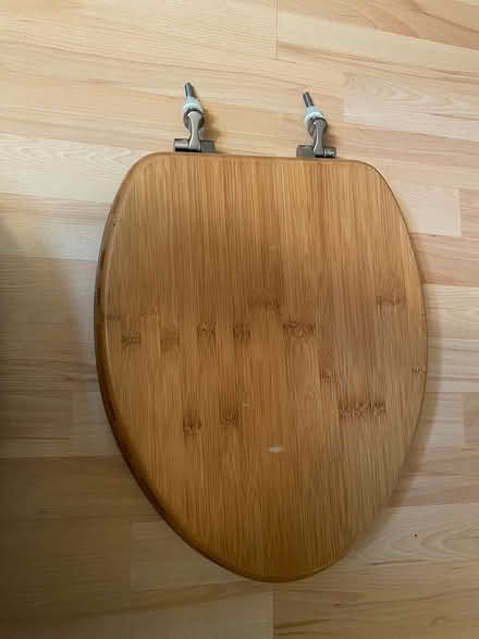 Photo of free Bamboo toilet seat (Britannia) #1