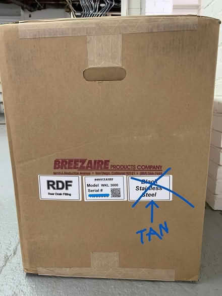 Photo of free Breezaire for Winecellar (Concord - near train depot) #1