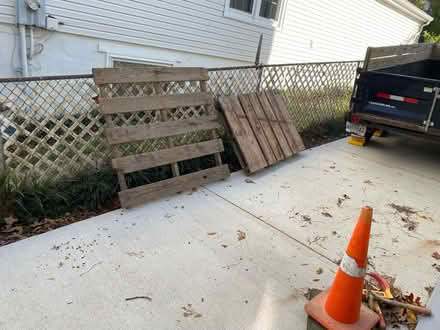 Photo of free Wooden pallets (2) (S. 26th St. & S. Ives St) #1