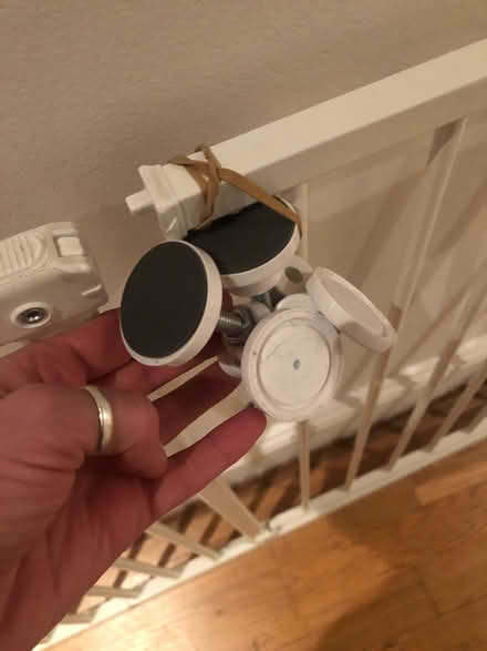 Photo of free Wide baby gate with extension (Walham Green SW6) #4