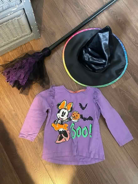 Photo of free Halloween broom hat and top 3-4 yrs (Leytonstone E11) #1