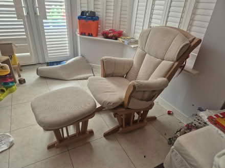 Photo of free Chair and foot rest (Hayes UB3 2) #1