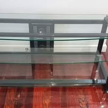 Photo of free glass tv stand/ entertainment unit (Maribyrnong) #3