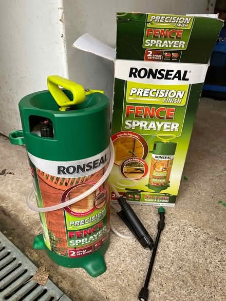 Photo of free Ronseal Fence Sprayer (Weston Park) #1