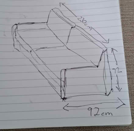 Photo of free 4 seater sofa (Newquay/Porth) #3