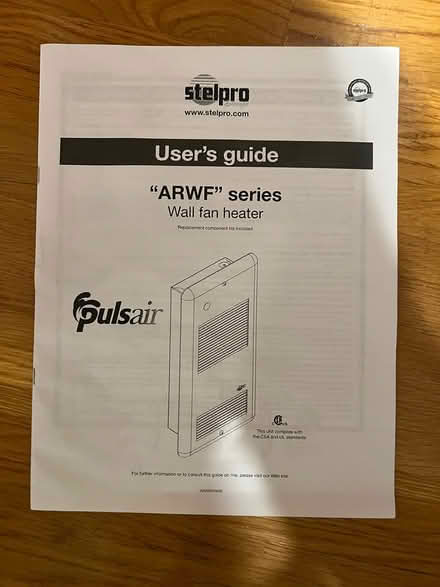 Photo of free small wall fan heater (Porter Square) #3