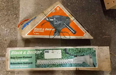 Photo of free Electric drill with hedge cutter (Central Letchworth) #2