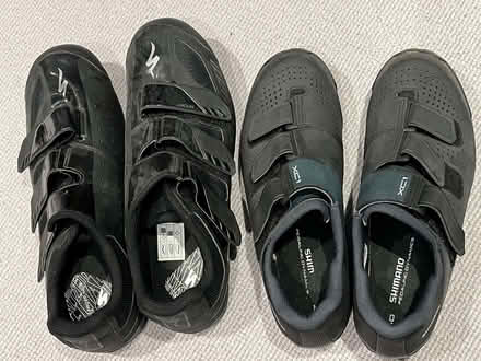 Photo of free Clipless MTB cycling shoes, EU sizes 40 and 44 (Wandsworth SW18) #1