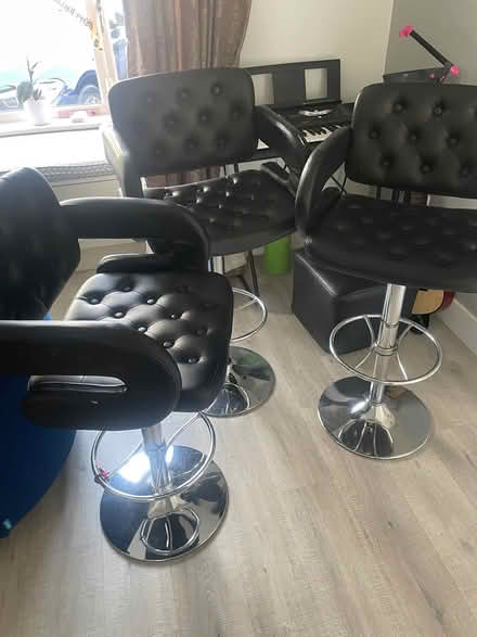 Photo of free 3 bar stools (Lucan) #3