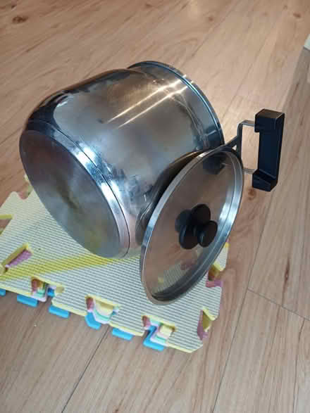 Photo of free Stainless Steel Pot with lid (Beaufort Park, NW9) #2