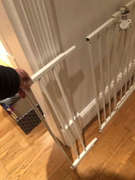 Photo of free Wide baby gate with extension (Walham Green SW6) #3