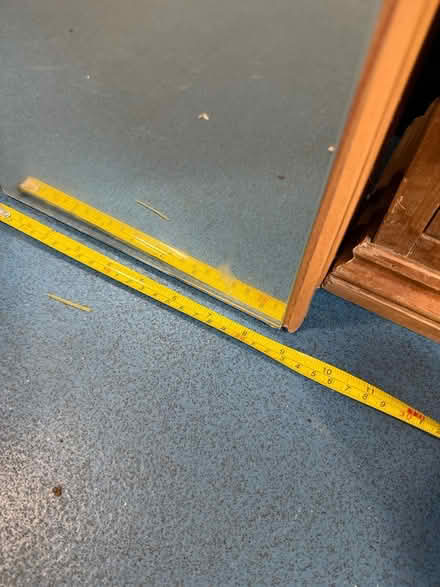 Photo of free 4 long mirrors mounted on wood (Carshalton SM5) #3