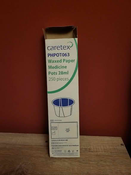 Photo of free Wax paper medicine (or condiment) pots (West Croydon CR0) #1