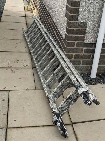 Photo of free Double extension ladder (St Boswells TD6) #2