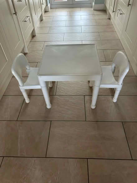 Photo of free Childs table and 2 chairs (L11) #1