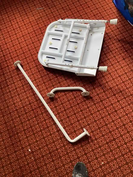Photo of free Shower chair and handles (Gidlow WN6) #1