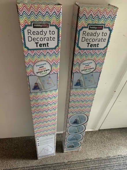 Photo of free 2 Childs paint your own tents (Solihull B91) #1