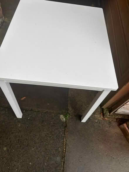 Photo of free White table (SG7) #1