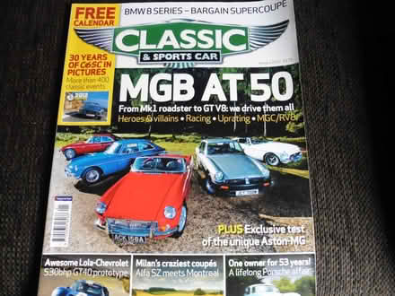 Photo of free Car magazines (Coal Aston S18) #1