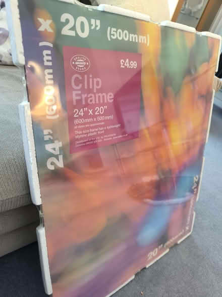 Photo of free Brand new clip frame 20" (The Camp AL1) #1