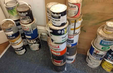 Photo of free old pots of paint (West Marina TN38) #1