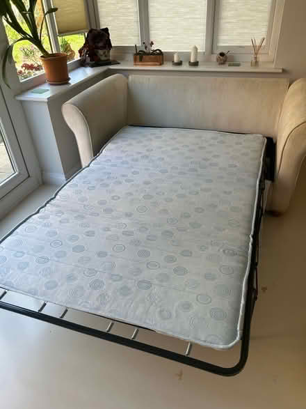 Photo of free Cream sofa bed (Northcourt OX14) #2