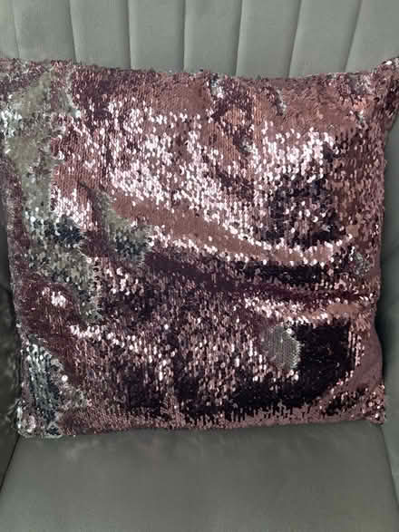 Photo of free 2,way sequin cushion (Southport PR8) #1