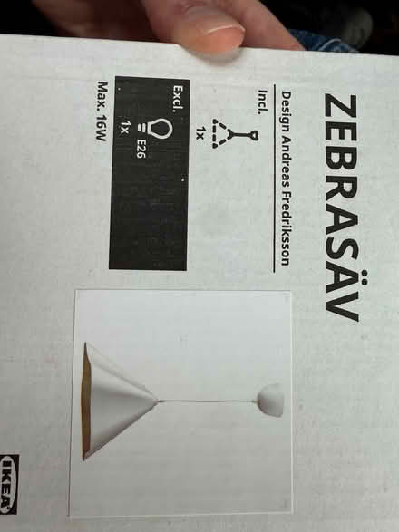 Photo of free Hanging light fixture, minus shade (Palfrey St, Whitney Hill) #1