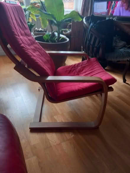Photo of free IKEA poang chair + footstool (Northcourt OX14) #3