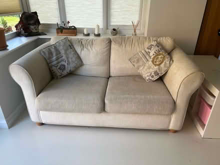 Photo of free Cream sofa bed (Northcourt OX14) #1